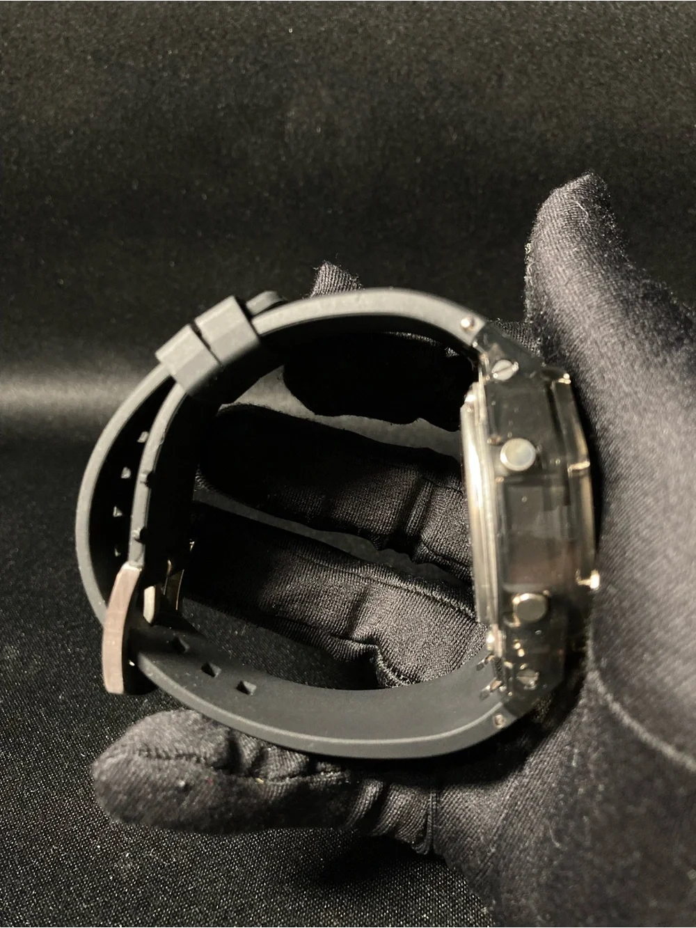 Clear and Black G Shock Ga2100
